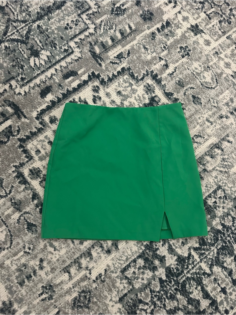 Green Mini skirt